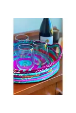 Nepal Silk Coil Tray w/ Handles