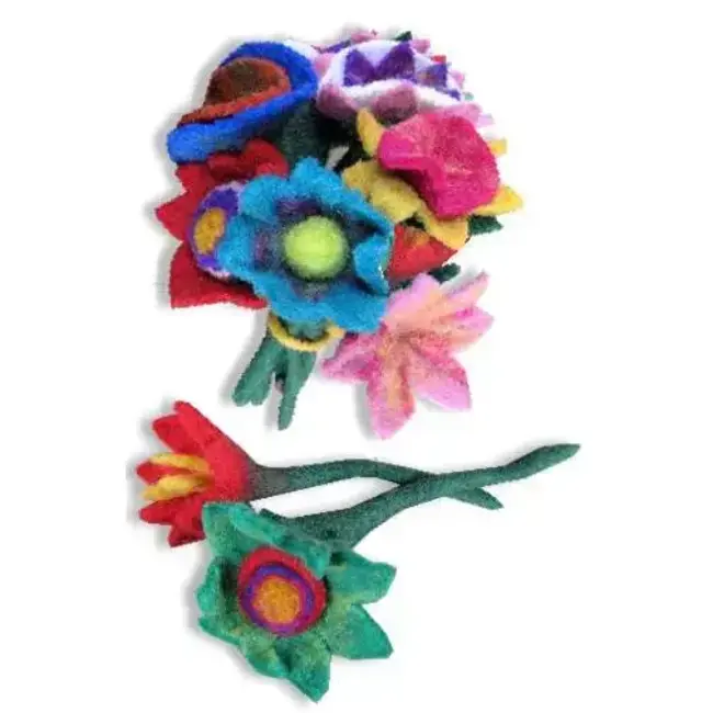 Small Felted Flower