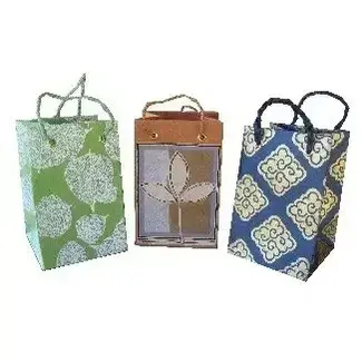 Nepal Small Lokta Gift Bag