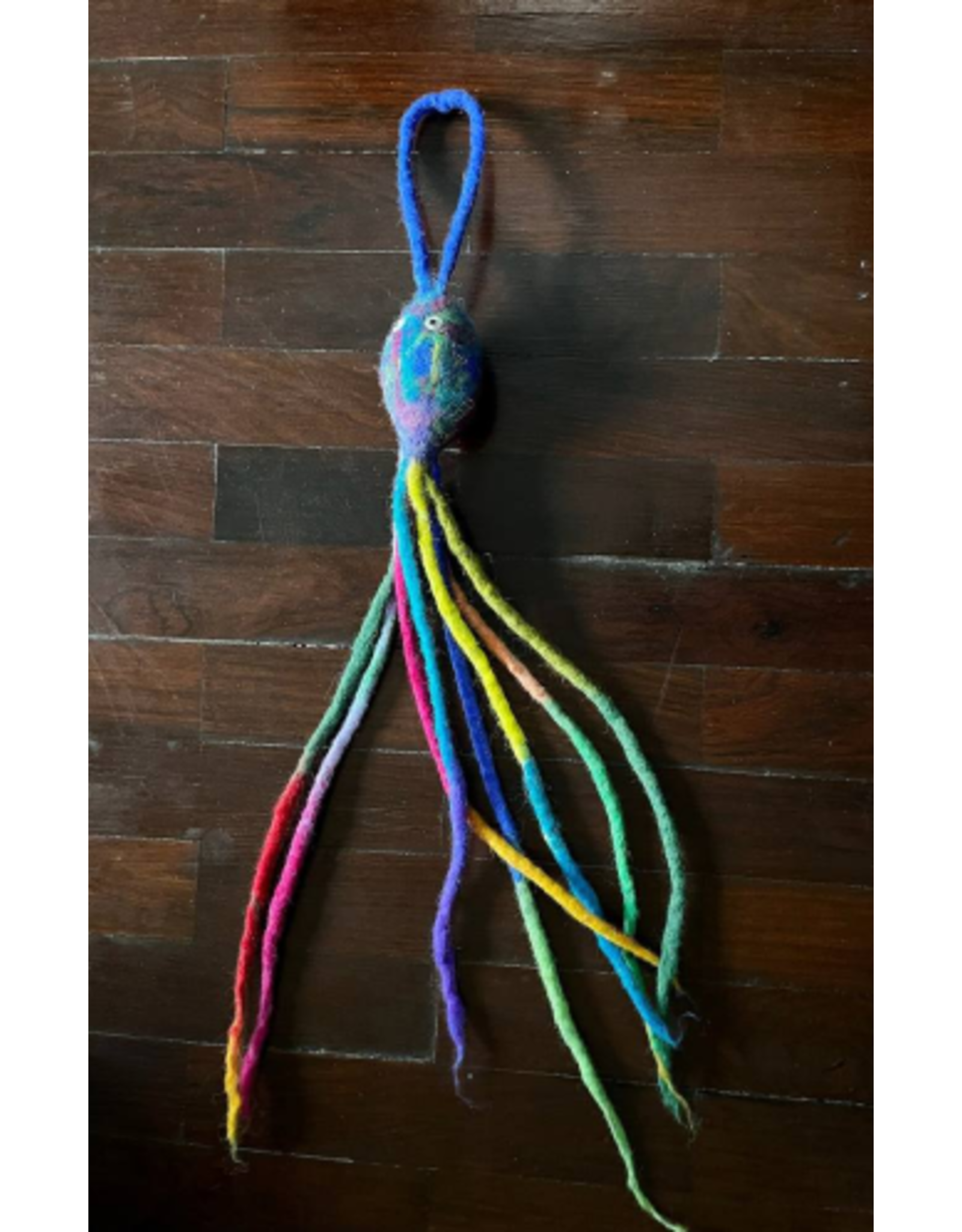 Nepal Gita Rangy Changy Octopus Cat Toy