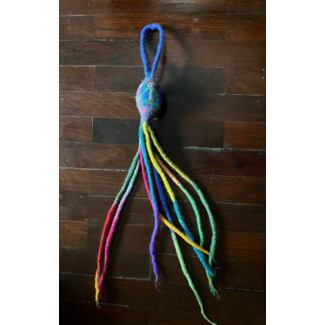 Nepal Gita Rangy Changy Octopus Cat Toy