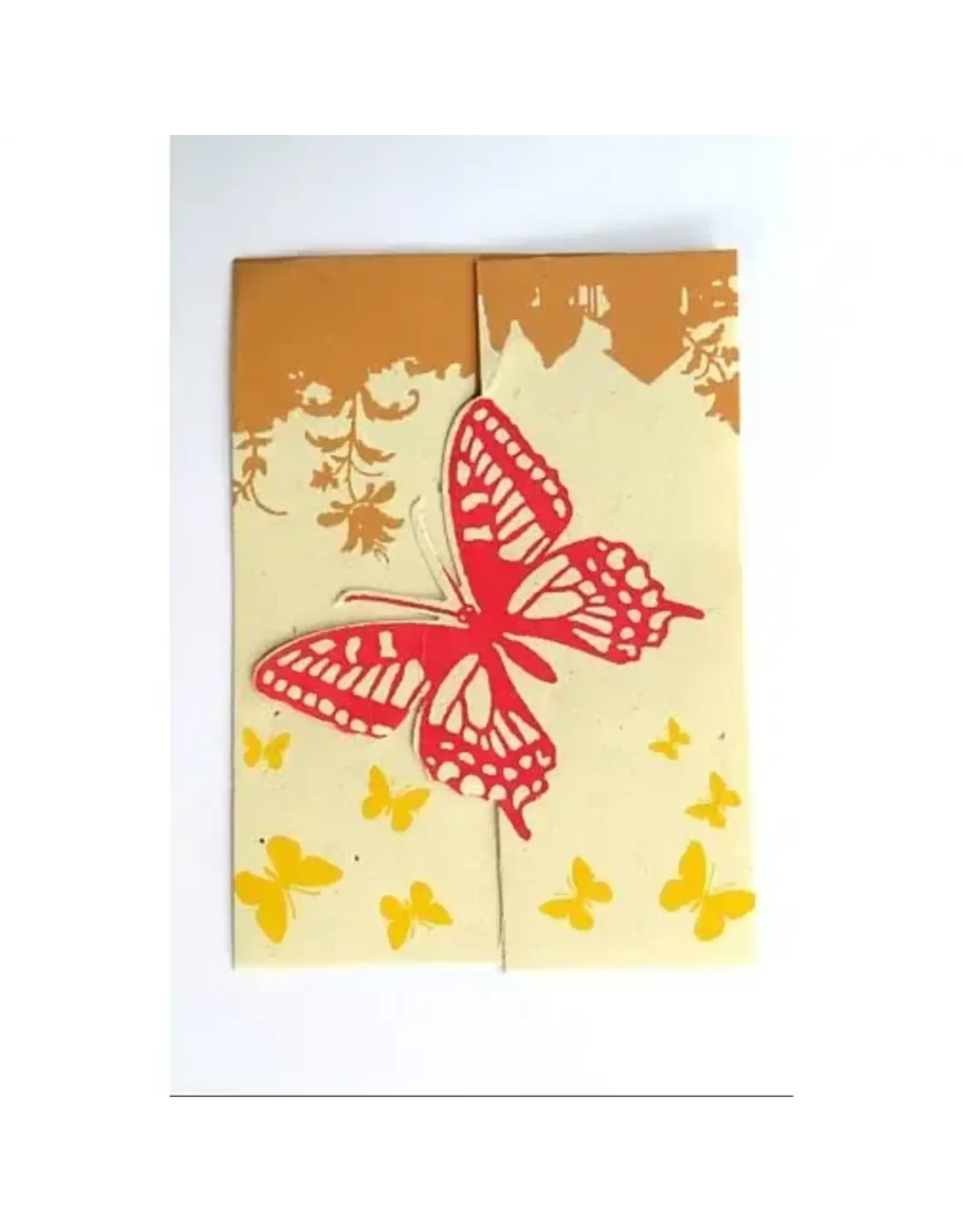 Nepal Butterfly Greeting Card