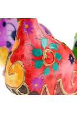 Indonesia Colourful Wooden Giraffe