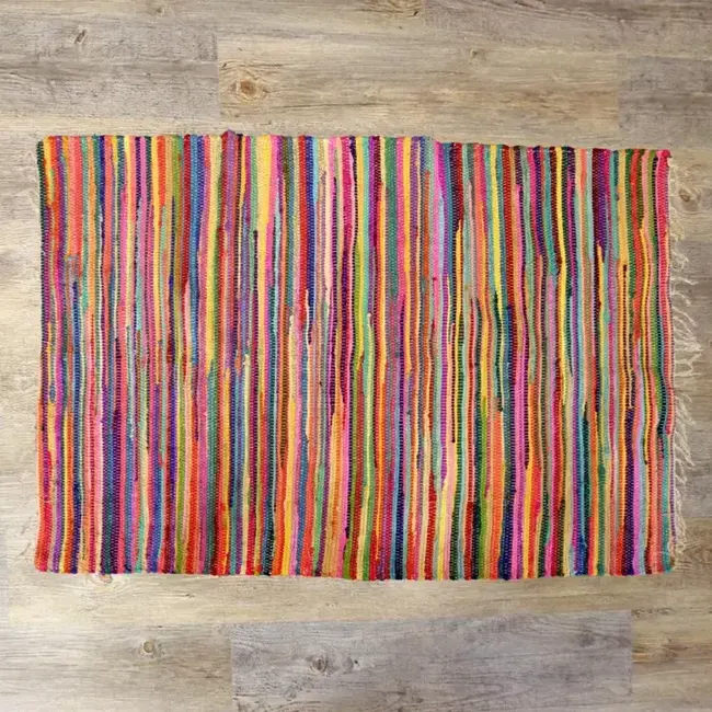 Rag Rug - Cotton, Bright