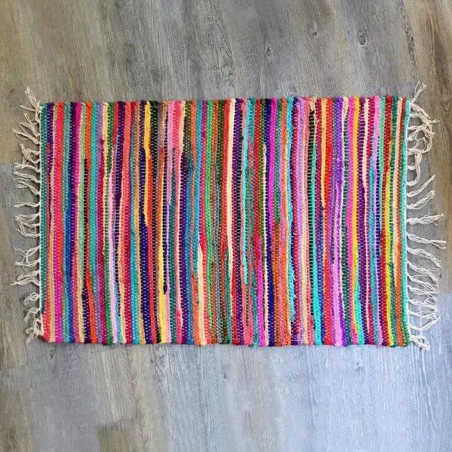 Rag Rug - Cotton, Bright