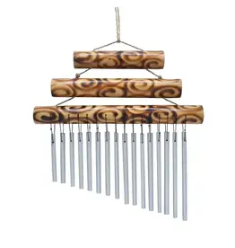 India 3-Tier Bamboo Wind Chime