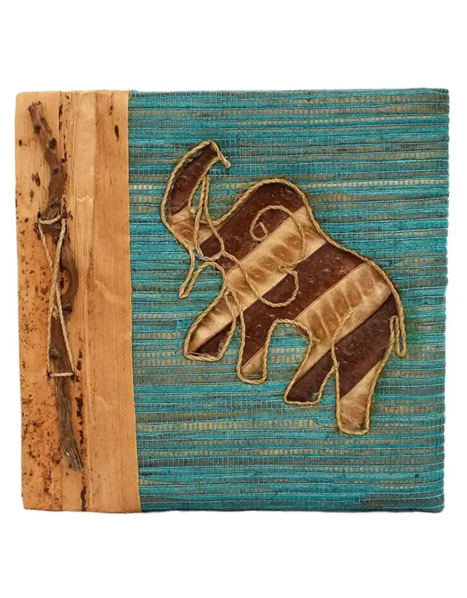 Indonesia Inlaid Elephant Notebook