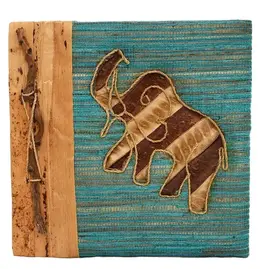 Indonesia Inlaid Elephant Notebook