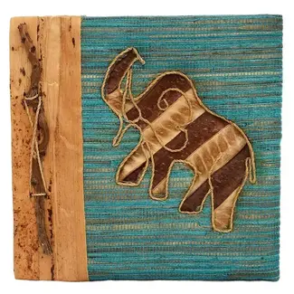 Indonesia Inlaid Elephant Notebook