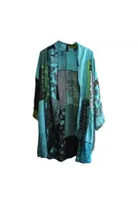 Indonesia Long Patchwork Kimono