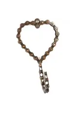 India Heart Bike Chain Wall Hook