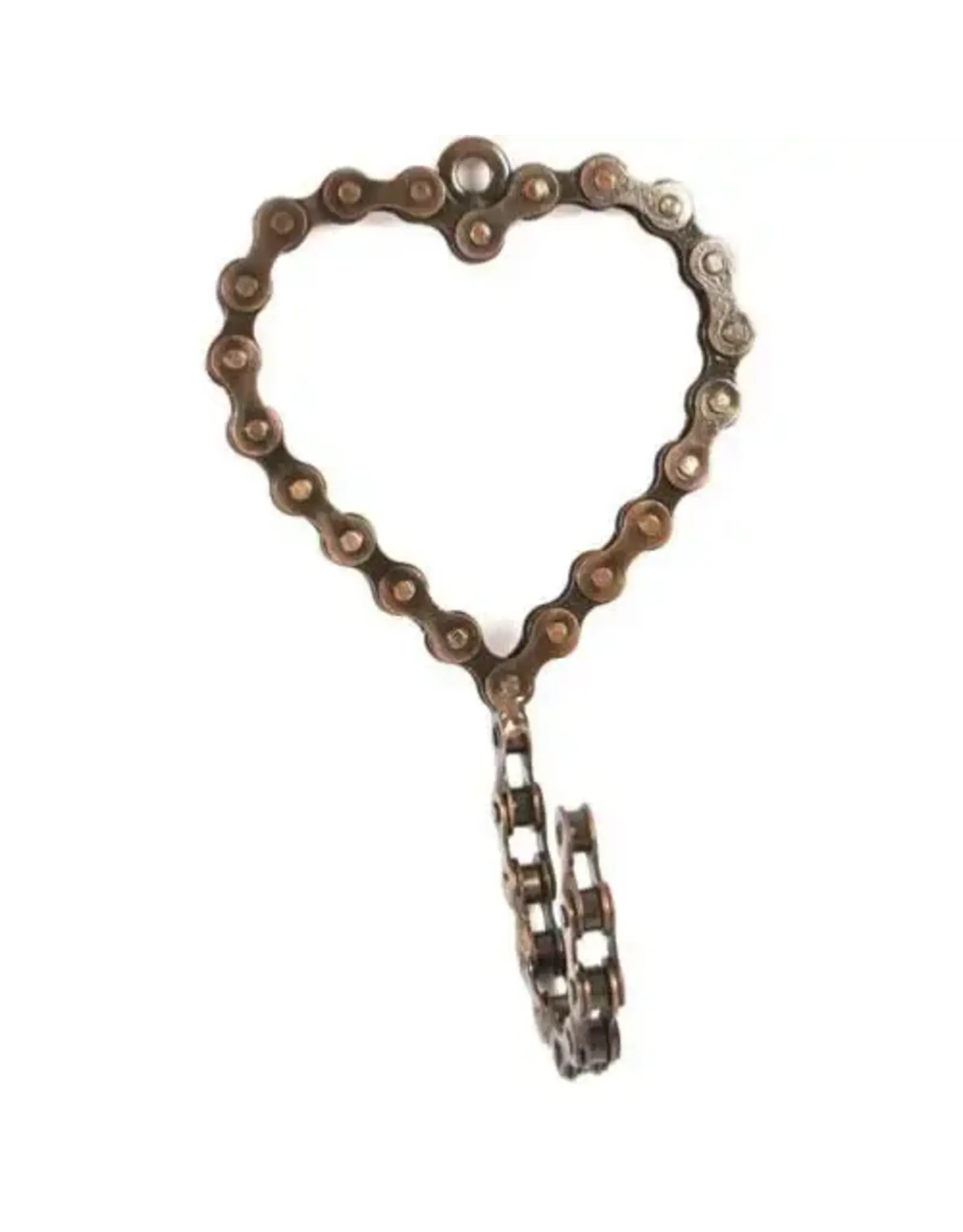 India Heart Bike Chain Wall Hook