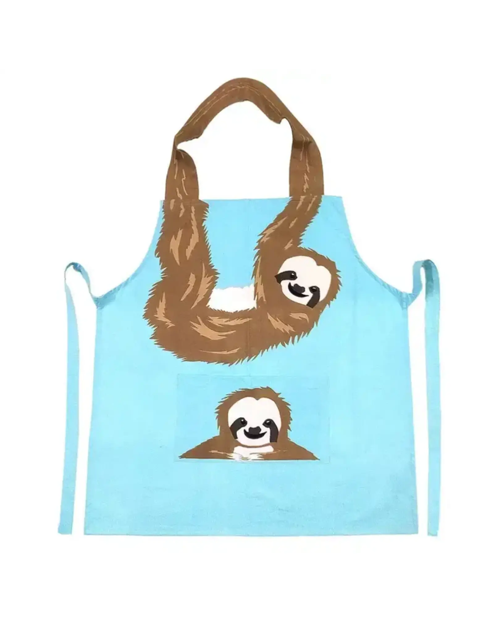 India Sloth Cotton Apron