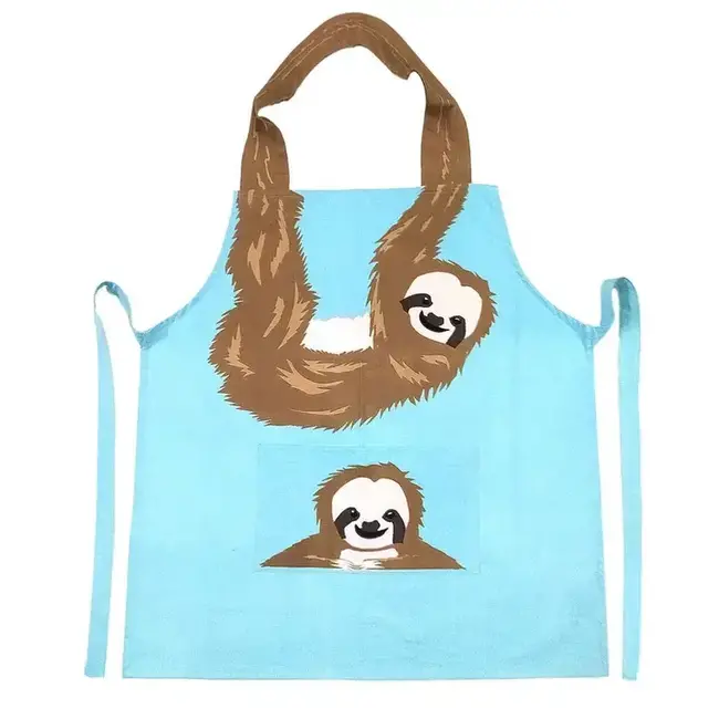 Cotton Apron - Sloth