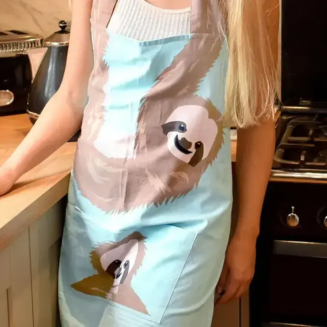 Cotton Apron - Sloth