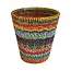 India CLEARANCE Recycled Sari Waste Basket
