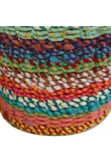 India Recycled Sari Waste Basket