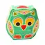India Leather Money Box - Owl