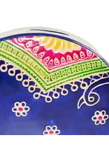 India Blue Pig Money Box