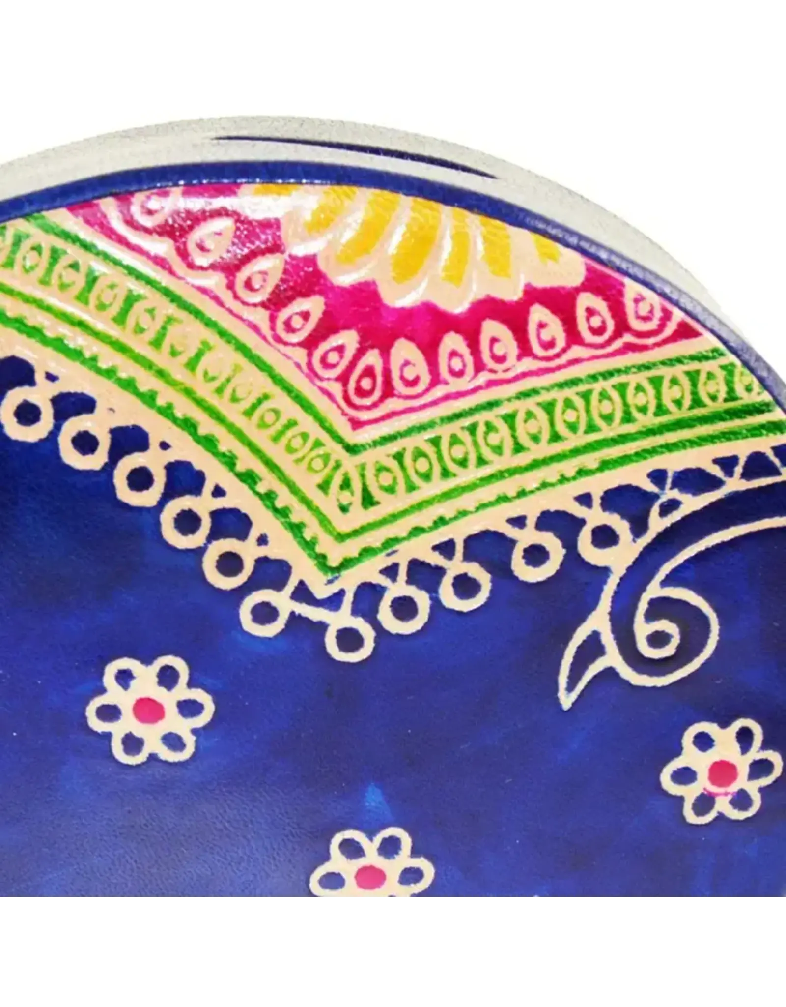 India Blue Pig Money Box