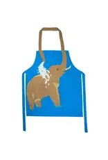 India Cotton Elephant Apron