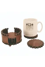 India Bike Chain Coasters - Set of 4