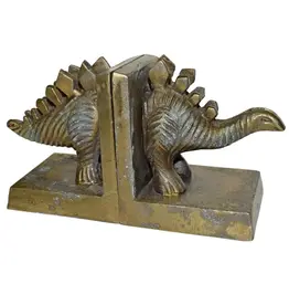 India Metal Stegosaurus Bookends