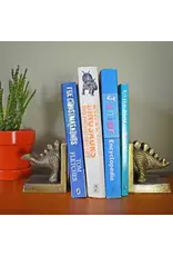 India Metal Stegosaurus Bookends