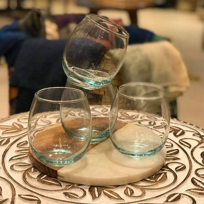 Tumblers, Recycled Glass, 10cm