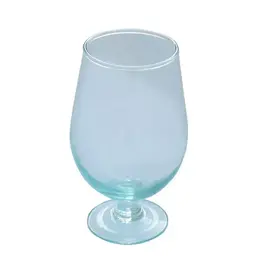 Bolivia Recycled Glass Stemmed Beer Goblet