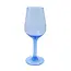 Bolivia Blue Tinted Recycled Wine Glass