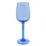 Blue Tinted Recycled Wine Glass