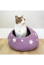 Nepal Lavender Midnight Stars Eco Kitty Cave