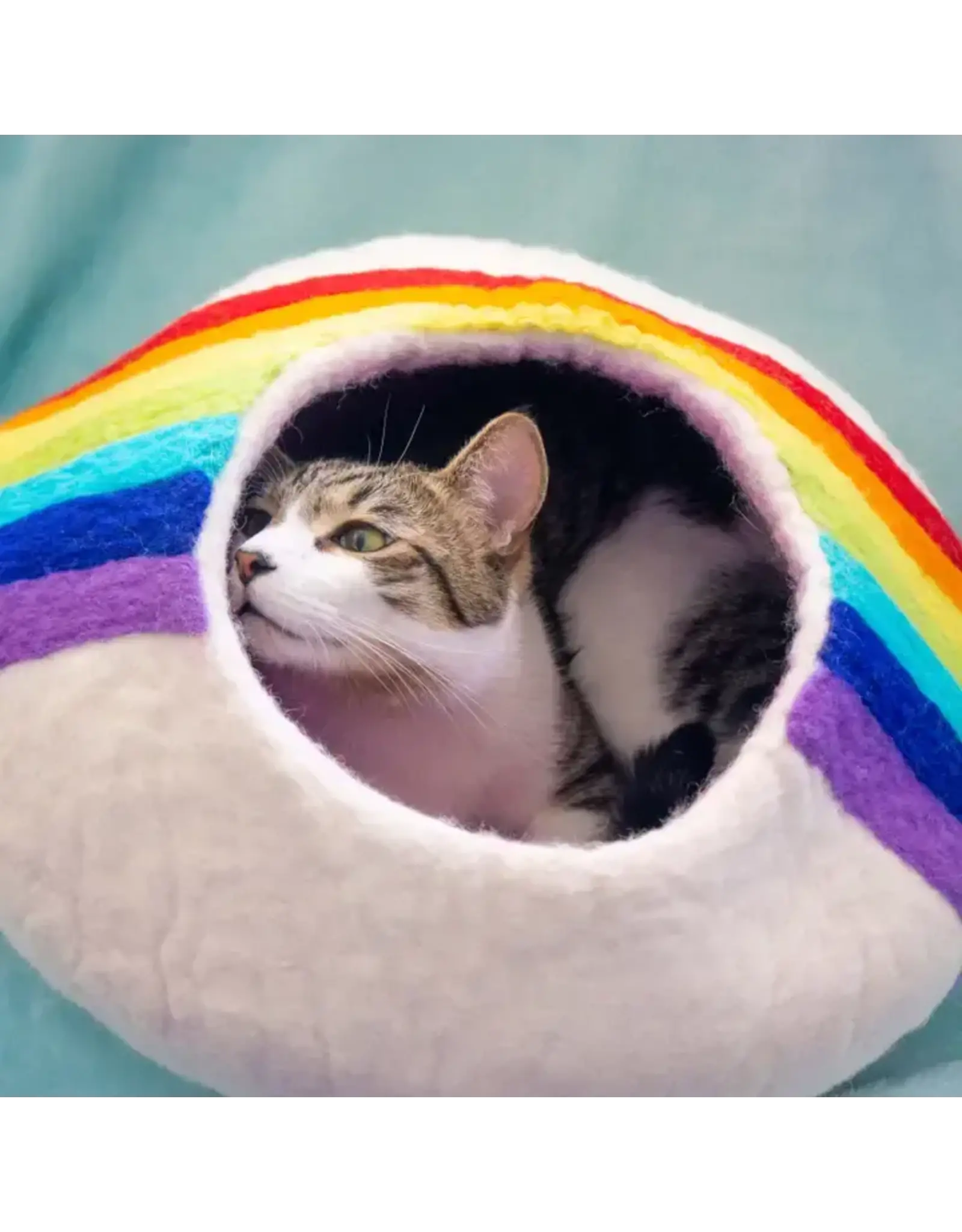Nepal Rainbow Eco Kitty Cave