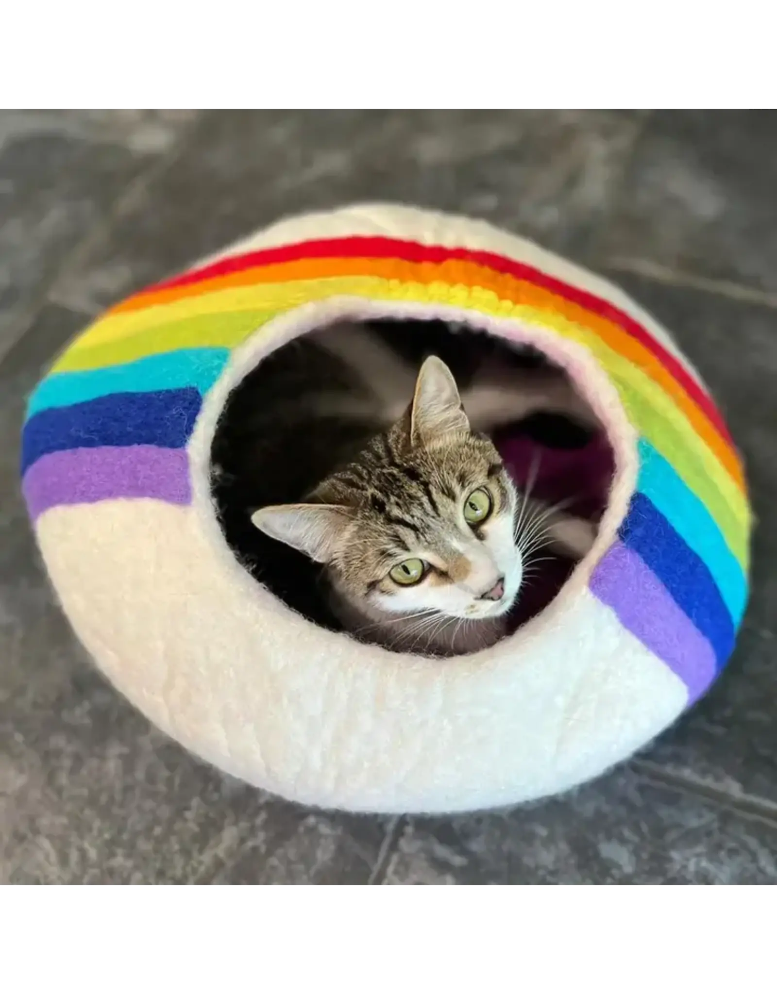 Nepal Rainbow Eco Kitty Cave