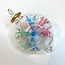 Blown Glass Blossom Ornament