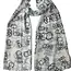 Palestine Chiffon Handala Print Kuffiyeh