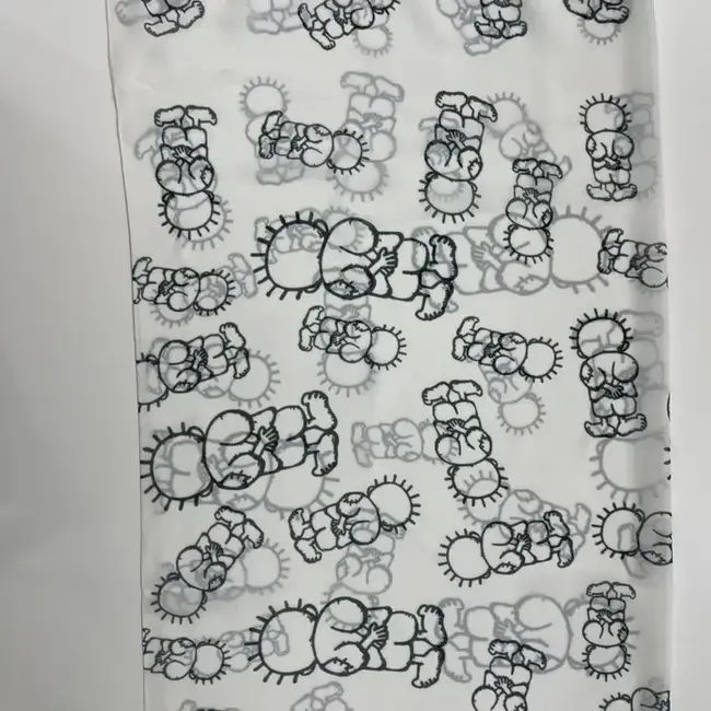 Chiffon Handala Print Kuffiyeh