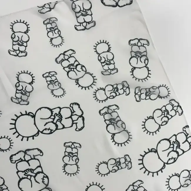 Chiffon Handala Print Kuffiyeh