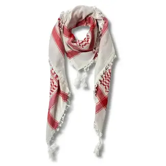 Palestine Red & White Kuffiyeh