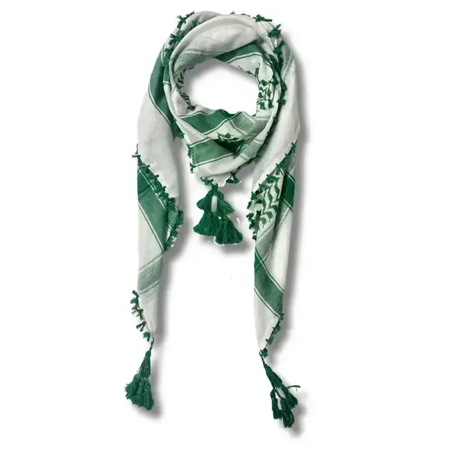 White & Green Kuffiyeh