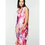 Aisha Cupro Dress - Rose Multi S/M