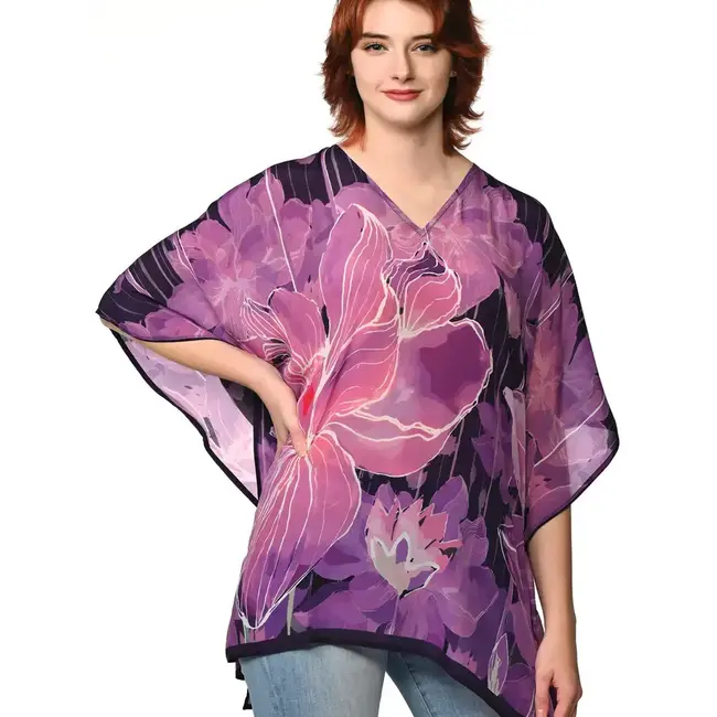 Kamala Lotus Top - Purple