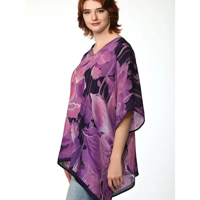 Kamala Lotus Top - Purple