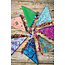 CLEARANCE Kantha Square Silk Scarf