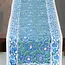 Sage & Blue Table Runner (13x70)
