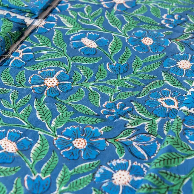 Table Runner - Sage & Blue (13x70)