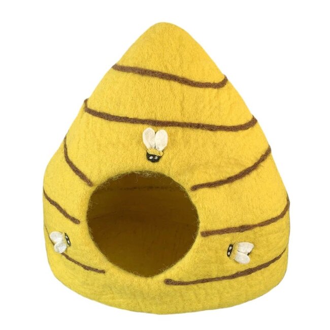 Felt Cat Cave - Bee Hive