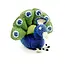 Bangladesh Crochet Rattle Baby Toy - Peacock