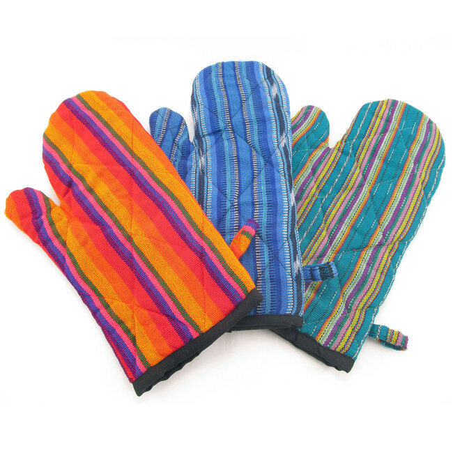 Oven Mitt - Guatemalan Handwoven Single